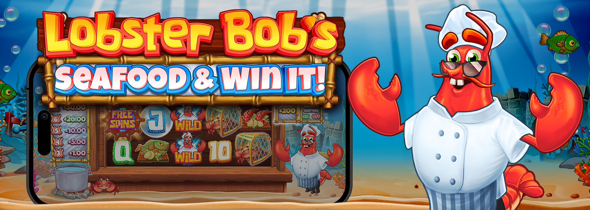 Lobster Bob’s Sea Food and Win It